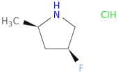 (2R,4S)-4-Fluoro-2-methylpyrrolidine hydrochloride