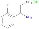 1-(2-Fluorophenyl)propan-1-amine hydrochloride