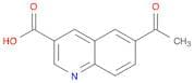 6-Acetylquinoline-3-carboxylic acid