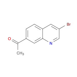 1-(3-bromoquinolin-7-yl)ethanone