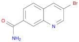 3-Bromoquinoline-7-carboxamide