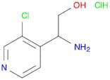 2-Amino-2-(3-chloropyridin-4-yl)ethanol hydrochloride