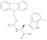 (S)-2-((((9H-Fluoren-9-yl)methoxy)carbonyl)amino)-3-(7-fluoro-1H-indol-3-yl)propanoic acid