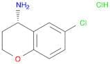 (4S)-6-Chloro-3,4-dihydro-2h-1-benzopyran-4-amine hydrochloride