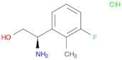 (2R)-2-Amino-2-(3-fluoro-2-methylphenyl)ethan-1-ol hcl