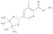 Methyl 3-fluoro-5-(tetramethyl-1,3,2-dioxaborolan-2-yl)pyridine-2-carboxylate