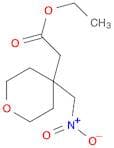 2H-Pyran-4-acetic acid, tetrahydro-4-(nitromethyl)-, ethyl ester