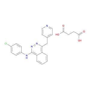 Butanedioic acid, compd. withN-(4-chlorophenyl)-4-(4-pyridinylmethyl)-1-phthalazinamine (1:1)OTHER…