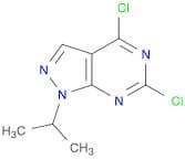 1H-Pyrazolo[3,4-d]pyrimidine, 4,6-dichloro-1-(1-methylethyl)-