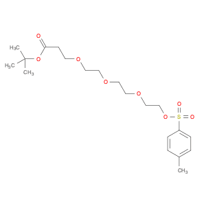 Propanoic acid,3-[2-[2-[2-[[(4-methylphenyl)sulfonyl]oxy]ethoxy]ethoxy]ethoxy]-,1,1-dimethylethyl …