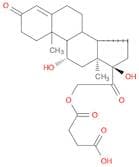 Pregn-4-ene-3,20-dione,21-(3-carboxy-1-oxopropoxy)-11,17-dihydroxy-, (11b)-
