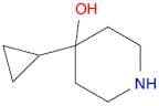 4-Piperidinol, 4-cyclopropyl-