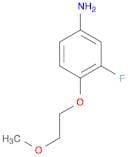 3-Fluoro-4-(2-methoxyethoxy)aniline