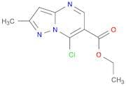Ethyl 7-chloro-2-methylpyrazolo[1,5-a]pyrimidine-6-carboxylate