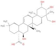 Olean-12-en-28-oic acid, 2,3,16,23-tetrahydroxy-, (2b,3b,4a,16a)-