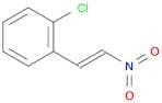 Benzene, 1-chloro-2-(2-nitroethenyl)-, (E)-