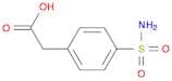 Benzeneacetic acid, 4-(aminosulfonyl)-