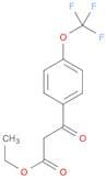 Benzenepropanoic acid, Î²-oxo-4-(trifluoromethoxy)-, ethylester