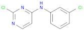 4-Pyrimidinamine, 2-chloro-N-(3-chlorophenyl)-
