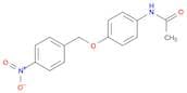 N-{4-[(4-Nitrophenyl)methoxy]phenyl}acetamide