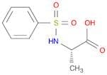 (2S)-2-[(Phenylsulfonyl)amino]propanoic acid