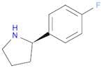 Pyrrolidine,2-(4-fluorophenyl)-, (2R)-