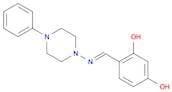 4-[[(4-Phenyl-1-piperazinyl)imino]methyl]-1,3-benzenediol
