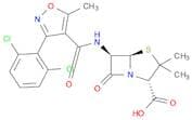 4-Thia-1-azabicyclo[3.2.0]heptane-2-carboxylic acid,6-[[[3-(2,6-dichlorophenyl)-5-methyl-4-isoxazo…