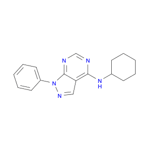N-cyclohexyl-1-phenylpyrazolo[3,4-d]pyrimidin-4-amine