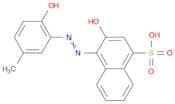 1-Naphthalenesulfonic acid,3-hydroxy-4-[(2-hydroxy-5-methylphenyl)azo]-