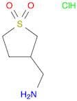 3-Thiophenemethanamine, tetrahydro-, 1,1-dioxide, hydrochloride