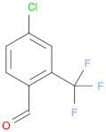 Benzaldehyde, 4-chloro-2-(trifluoromethyl)-