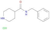 N-Benzyl-4-piperidinecarboxamide, HCl