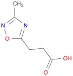 3-(3-Methyl-1,2,4-oxadiazol-5-yl)propanoic acid