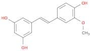 1,3-Benzenediol, 5-[(1E)-2-(4-hydroxy-3-methoxyphenyl)ethenyl]-