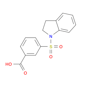 3-(2,3-Dihydro-indole-1-sulfonyl)-benzoic acid