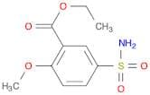 Benzoic acid, 5-(aminosulfonyl)-2-methoxy-, ethyl ester