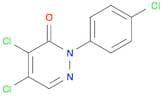 3(2H)-Pyridazinone, 4,5-dichloro-2-(4-chlorophenyl)-