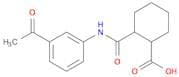 2-{[(3-Acetylphenyl)amino]-carbonyl}cyclohexanecarboxylic acid