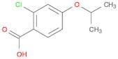 Benzoic acid, 2-chloro-4-(1-methylethoxy)-