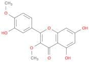 4H-1-Benzopyran-4-one,5,7-dihydroxy-2-(3-hydroxy-4-methoxyphenyl)-3-methoxy-