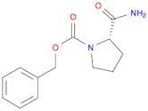 1-Pyrrolidinecarboxylic acid, 2-(aminocarbonyl)-, phenylmethyl ester,(2S)-