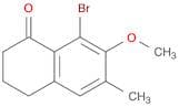 1(2H)-Naphthalenone, 8-bromo-3,4-dihydro-7-methoxy-6-methyl-