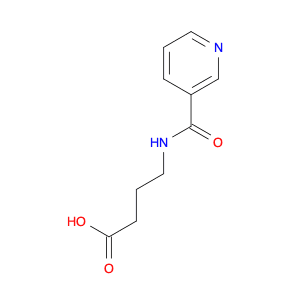 Butanoic acid, 4-[(3-pyridinylcarbonyl)amino]-