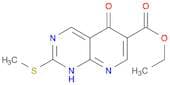 Pyrido[2,3-d]pyrimidine-6-carboxylic acid,1,5-dihydro-2-(methylthio)-5-oxo-, ethyl ester
