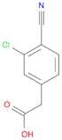 2-(3-Chloro-4-cyanophenyl)acetic acid