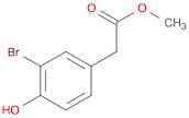 Benzeneacetic acid, 3-bromo-4-hydroxy-, methyl ester