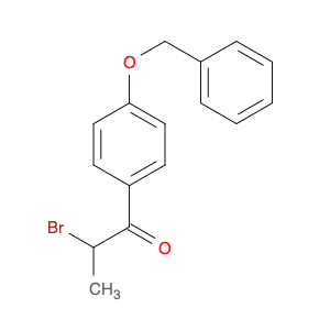 1-Propanone, 2-bromo-1-[4-(phenylmethoxy)phenyl]-