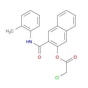 Acetic acid, chloro-, 3-[[(2-methylphenyl)amino]carbonyl]-2-naphthalenylester
