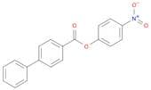 [1,1'-Biphenyl]-4-carboxylic acid, 4-nitrophenyl ester
